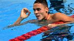 David Popovici, în finala probei de 50 m liber din cadrul Trofeului Sette Colli