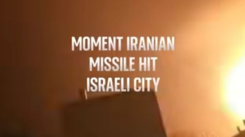 VIDEO Momentul în care o rachetă iraniană lovește orașul israelian Dimona