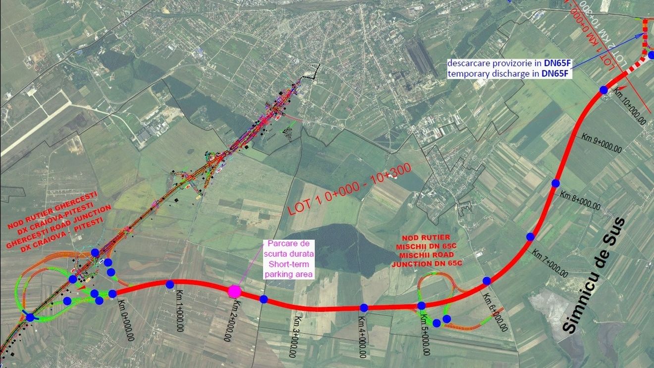 O asociere turco-română a câştigat contractul pentru construirea primului lot al autostrăzii Craiova - Filiaşi