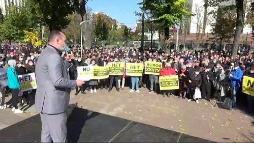 Republica Moldova: Protest în Chișinău, în sprijinul procurorului general suspendat, Alexandru Stoianoglo