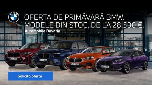 Oferta de stoc BMW  a început! 90 de modele, gata de livrare imediată. Disponibilitate limitată – descoperă oferta acum! (P)