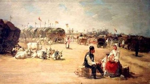 Zahăricalele de la Târgul Moșilor – Oborul de azi / Iată cu ce-și potoleau setea vizitatorii după ce consumau vată pe băț, mizilic sau gogoși de la Gogoșeria Fetelor