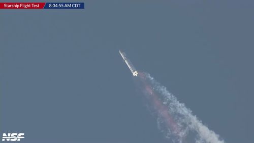 SpaceX dezvăluie în sfârșit motivul pentru care Starship Flight 8 a explodat / Defecțiunea a fost cauzată de o „scânteie” în motoarele rachetei