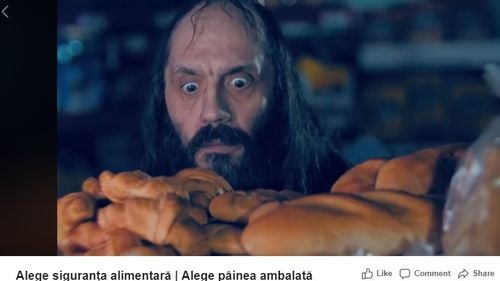 VIDEO Marketingul fricii: Vel Pitar a lansat un clip publicitar care anunță avantajele pâinii ambalate