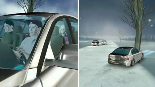 ANIMAȚIE GRAFICĂ | Cum s-a produs tragicul accident de pe „Drumul Morții”. Două surori, de un an și trei ani, au murit