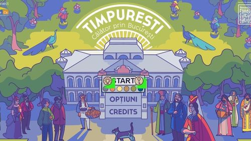 Joc online gratuit inspirat de istoria şi patrimoniul Capitalei