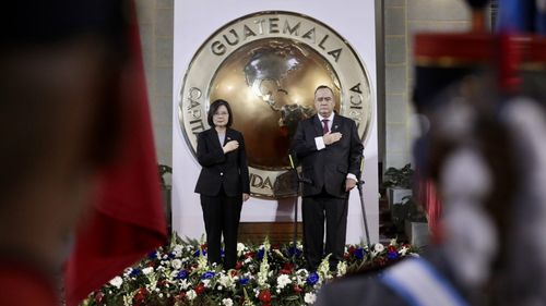 Preşedintele Guatemalei va vizita sâmbătă Taiwanul, aflat sub presiunea Beijingului, pentru a-și manifesta sprijinul pentru insulă
