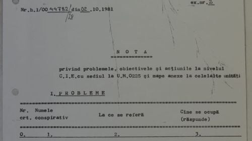 Lista surselor și persoanelor de influență ale Securității din America și Canada - Revista 22
