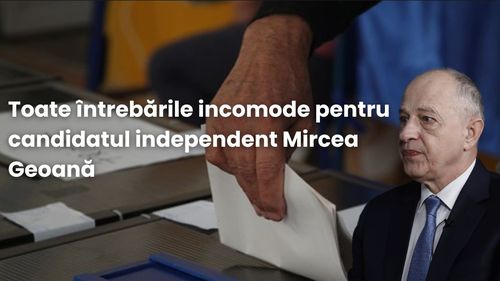 INTERVIU Mircea Geoană: Am strâns câteva sute de mii de euro în campanie și gâfâim rău / Nu voi mai da șefia SRI unui politician de la opoziție