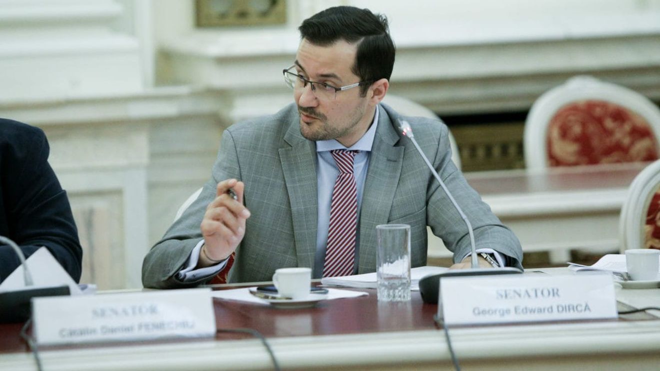 George Dircă respinge acuzațiile UDMR de înţelegere între USR și PSD: Tanczos Barna a asigurat cvorumul pentru ca Biroul permanent al Senatului să poată avea loc