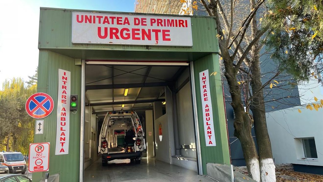 Unitatea de Primiri Urgențe de la spitalul județean Alba a intrat în şantier / Pacienţii, rugaţi să apeleze mai întâi la medicii de familie