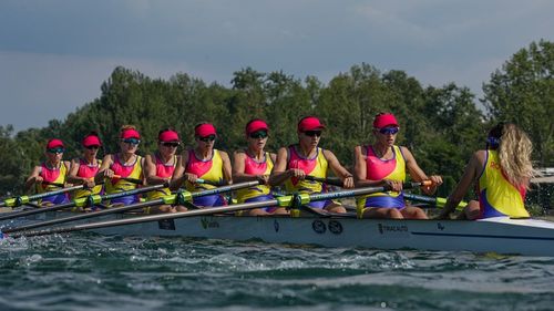 JO, canotaj: Echipajul feminin de 8+1 al României, calificat în finală după ce a dominat cursa de la un capăt la altul