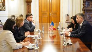 Liderul PSD, Marcel Ciolacu, a discutat cu ambasadoarea SUA la Bucureşti despre parteneriatul strategic şi despre viitoarea politică energetică în regiunea Mării Negre