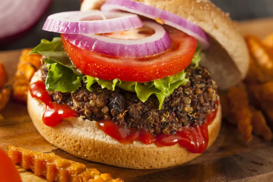 hamburger vegan