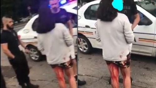 Cine sunt cei doi polițiști de la Galați care au refuzat să o ajute pe fața plină de sânge/ Șefii lor au stabilit o primă sancțiune: până la finalizarea anchetei vor patrula doar pe jos