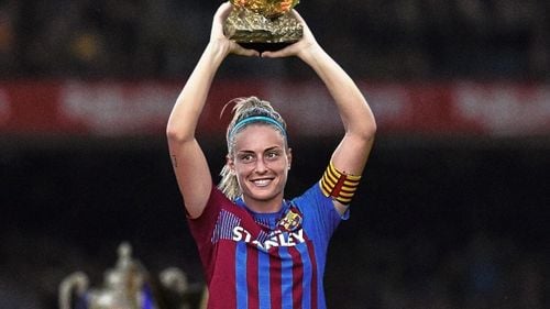 Alexia Putellas, câştigătoare a Balonului de Aur în fotbalul feminin