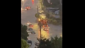 VIDEO Vijelie cumplită în Craiova / Orașul e complet inundat / A fost întreruptă circulația tramvaiului / Lia Olguța Vasilescu: Am închis pasajele Universitatea și Bariera Vâlcii și au fost suspendate toate activitățile dedicate Zilelor Craiovei