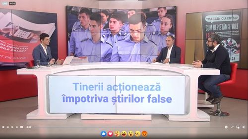 LIVE VIDEO Dezbatere G4Media, ora 11:00/ Care sunt știrile false pe care le identifică tinerii și cum reacționează la acestea? Soluții și recomandări pentru a evita capcanele