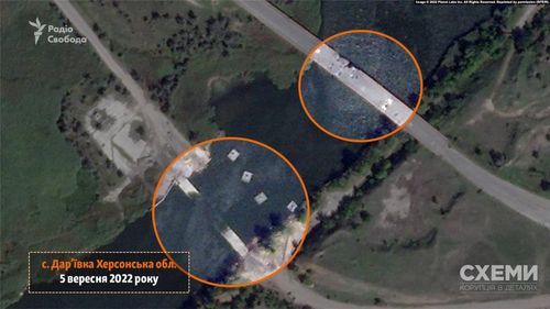 Ucraina susține că a distrus un pod strategic cheie folosit de forțele rusești în regiunea Herson