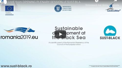 (Advertorial) LIVE Conferința “Dezvoltare durabilă la Marea Neagră” – SUST-BLACK. Un eveniment științific al Președinției României la Consiliul Uniunii Europene