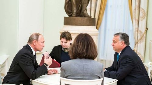 Orban, în vizită la Moscova: Relațiile dintre Ungaria și Rusia sunt echilibrate și predictibile/ Putin: Nu exclud ca una dintre ramificațiile TurkStream să treacă prin Ungaria