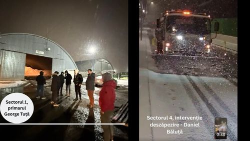 ANALIZĂ 10 centimetri de zăpadă, milioane pe asfalt: ninsoarea moderată din noaptea de 1/2 februarie declanșează acuzații de neîndeplinire contractuală în Sectorul 1 și triumfalism operațional fără cifre complete în Sector 4