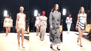 Ionuț Răzvan primăvară-vară 2026 la Romanian Fashion Week București: o colecție matură, cu siluete arhitecturale și contraste între forță și rafinament