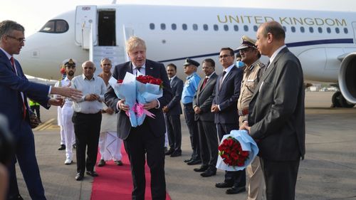 Boris Johnson a sosit într-o vizită în India, unde va încerca să îl convingă pe Narendra Modi să se alăture eforturilor occidentale împotriva Rusiei / India a refuzat constant să condamne invazia din Ucraina