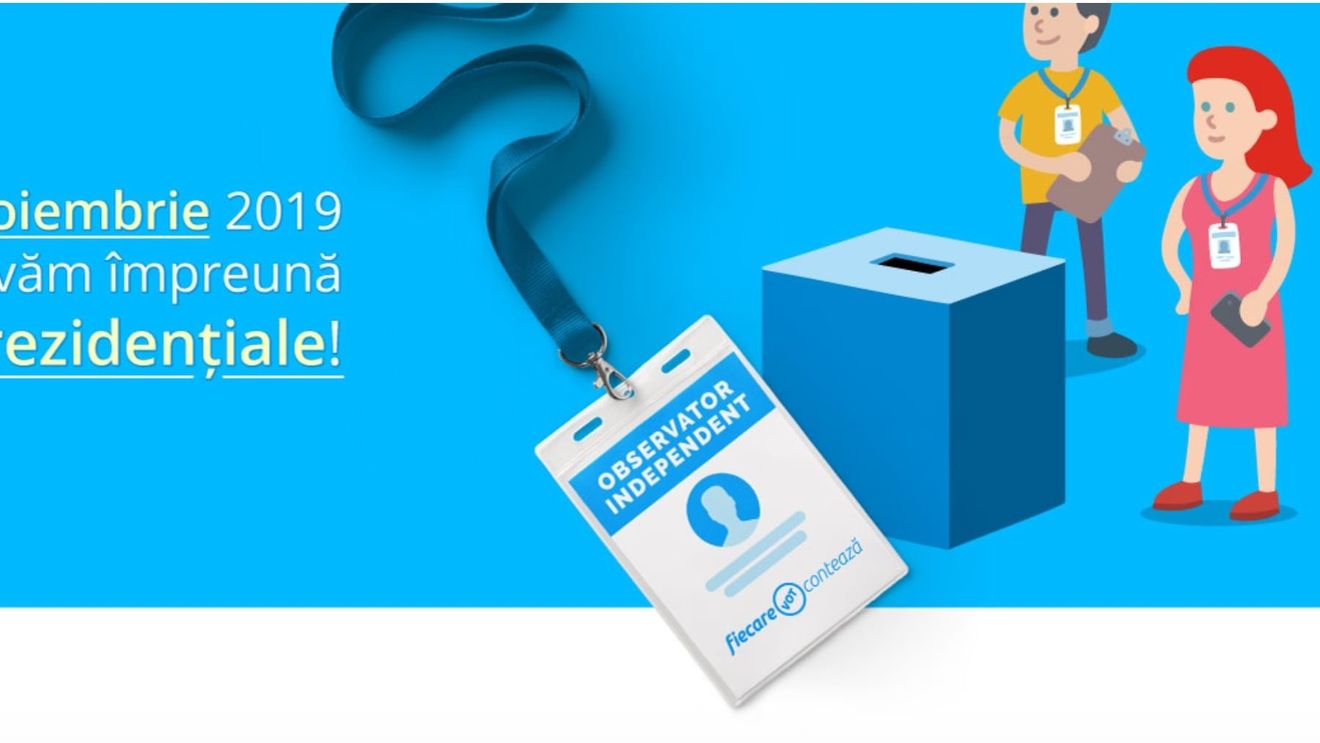 Coaliția Fiecare Vot caută observatori la alegerile prezidențiale din această toamnă