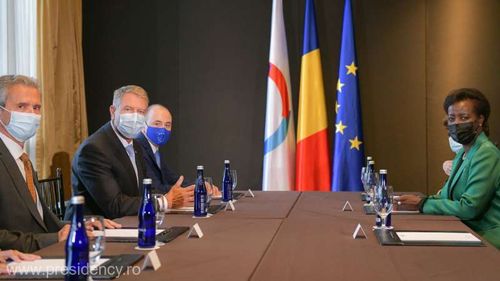 Iohannis, întâlnire la New York cu secretarul general al Organizaţiei Internaţionale a Francofoniei