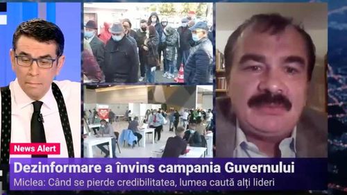 Cine e responsabil pentru situația vaccinării? Dezinformarea, propune Prelipceanu. Autoritățile, susține Mircea Miclea / Cum împachetează Digi 24 ce spune fostul ministru despre credibilitatea liderilor și educarea copiilor și adulților – Exercițiu de lectură media