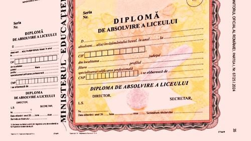 În premieră, diplomele de absolvire a liceului vor fi tipărite integral la Imprimeria Națională, cu tot cu numele elevilor – motivul pentru care actele de studii întârzie