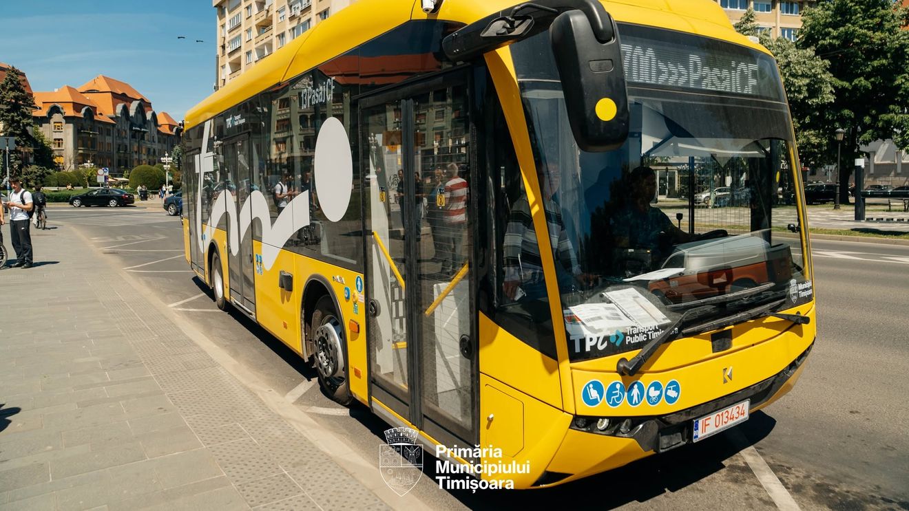 Noile autobuze electrice scurte, achiziționate de Primăria Timișoara din fonduri europene, intră în circulație de săptămâna viitoare