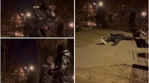 VIDEO Dosar penal după ce un adolescent a fost bătut, într-un parc din Piteşti / Atât agresorul, cât și victima au 14 ani
