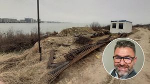 Fostul șef de la Cadastru Constanța a concesionat o felie de lac cu 2 lei/mp. Marian Mazilu a făcut măsurătorile în Retrocedările lui Mazăre