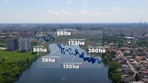 Coridorul Verde ce va fi creat în București din lacurile râului Colentina: un circuit de 38 km de promenadă în nord-estul orașului. 17 echipe internaționale și-au arătat interesul pentru proiectare, cu o lună înainte de încheierea concursului