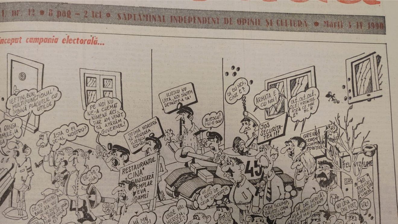 Piața Universității – 30 de ani de la cea mai amplă mișcare anticomunistă din Europa de Est. Interviuri-mărturii și expoziție digitală cu documente ale vremii, lansate de Universitatea din București