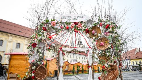 Ce poți face în vacanța de Paști, la Sibiu? Târg în Piața Mare, vânătoare de ouă, drumeții cu mocănița și filme