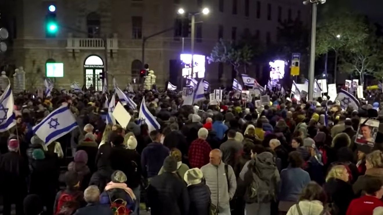 20.000 de persoane s-au adunat la Ierusalim după un marş de patru zile pentru întoarcerea ostaticilor