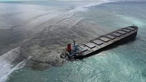 Dezastru ecologic în Oceanul Indian: Vaporul cu 4.000 de tone de combustibil la bord care a eșuat lângă Mauritius s-ar putea rupe în două
