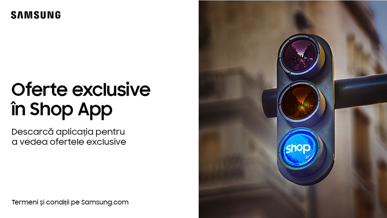 Samsung Shop App este disponibil în România cu discount-uri exclusive pentru clienți