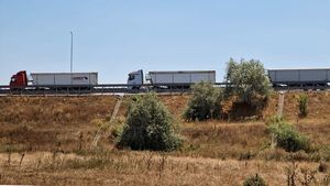 Fermierii polonezi reiau blocada de la frontiera cu Ucraina de la Medyka