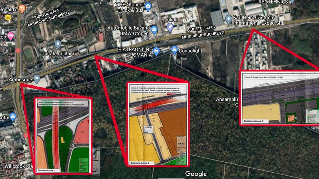 Calvarul locuitorilor din cartierul Greenfield - Pădurea Băneasa, cărora dezvoltatorul le-a promis trei căi de acces. Urbanist: "În drept, întreg ansamblul rezidențial Greenfield nu are nicio ieșire la vreo cale de acces publică"