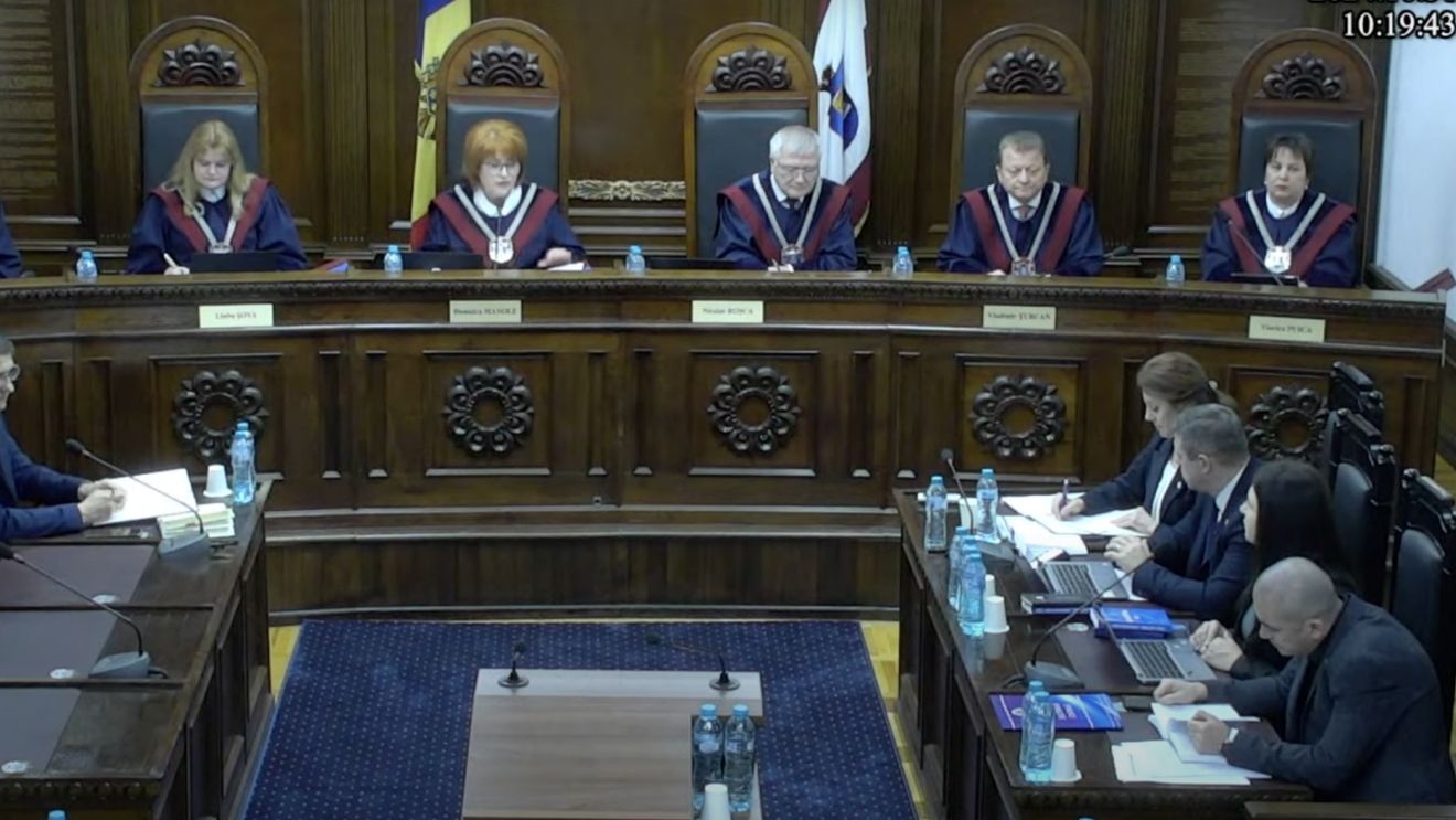 Rezultatele referendumului din Republica Moldova, validate de magistrații Curții Constituționale