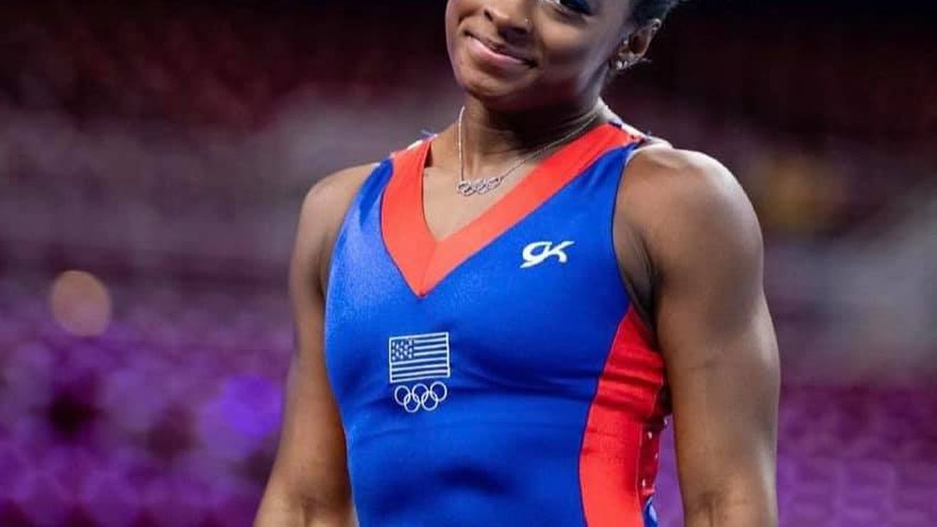 Simone Biles a câştigat al optulea titlu de campioană a SUA la gimnastică individual compus, un record