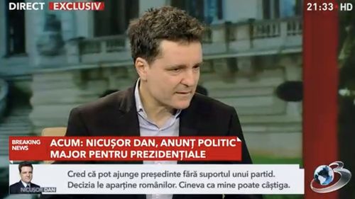 Nicușor Dan, despre anularea alegerilor prezidențiale: Pentru ca oamenii să fie convinși că a fost o influență a Rusiei, e nevoie de probe suplimentare