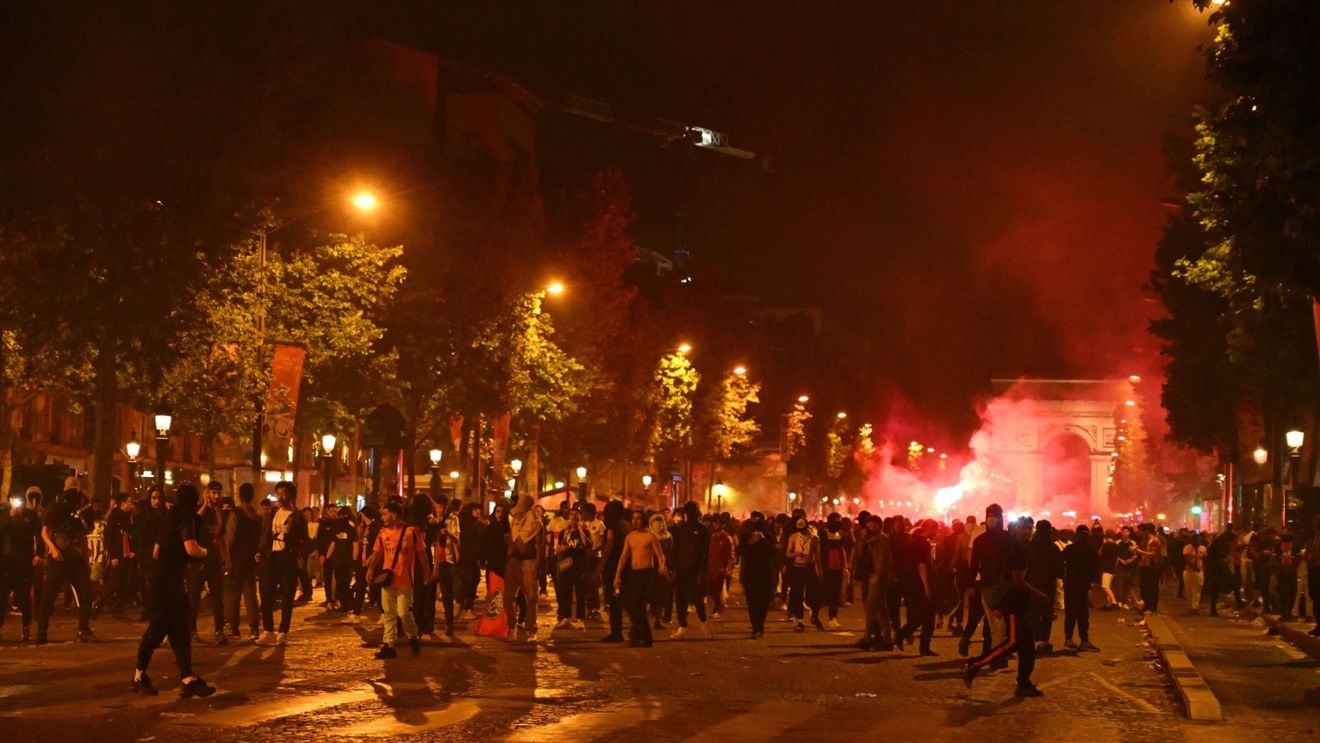 Efectul calificării PSG-ului în finala Champions League: 127 de arestări în regiunea Parisului
