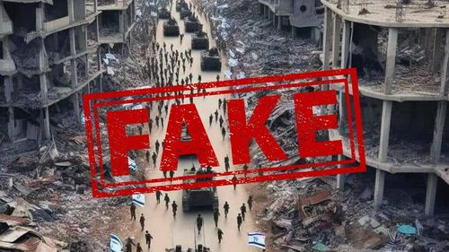 FOTO Cum falsifică susținătorii Hamas realitatea folosind Inteligența Artificială: poze trucate cu bebeluși printre dărâmături. Și israelienii generează imagini false cu militari triumfători/ Cum poți să distingi imaginile generate de AI