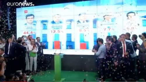 Partidul lui Zelenski ar putea fi primul din istoria Ucrainei care poate obține singur majoritatea în Parlament