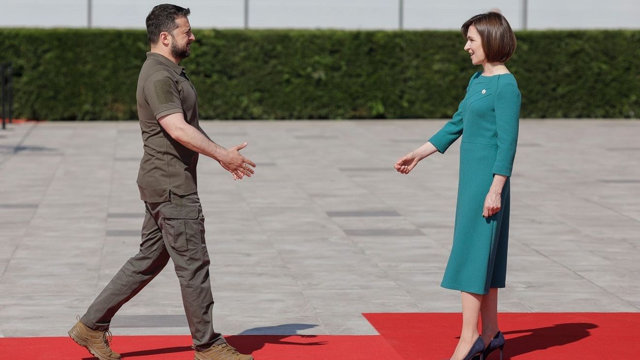 UPDATE Volodimir Zelenski a ajuns în Moldova, unde participă la Summitul Comunității Politice Europene